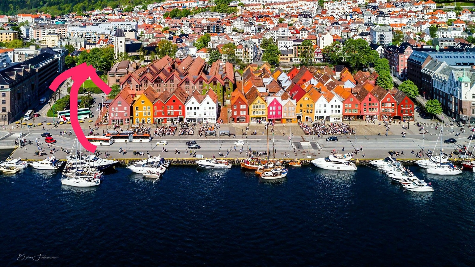 2 min gange fra Bryggen Galleribilde