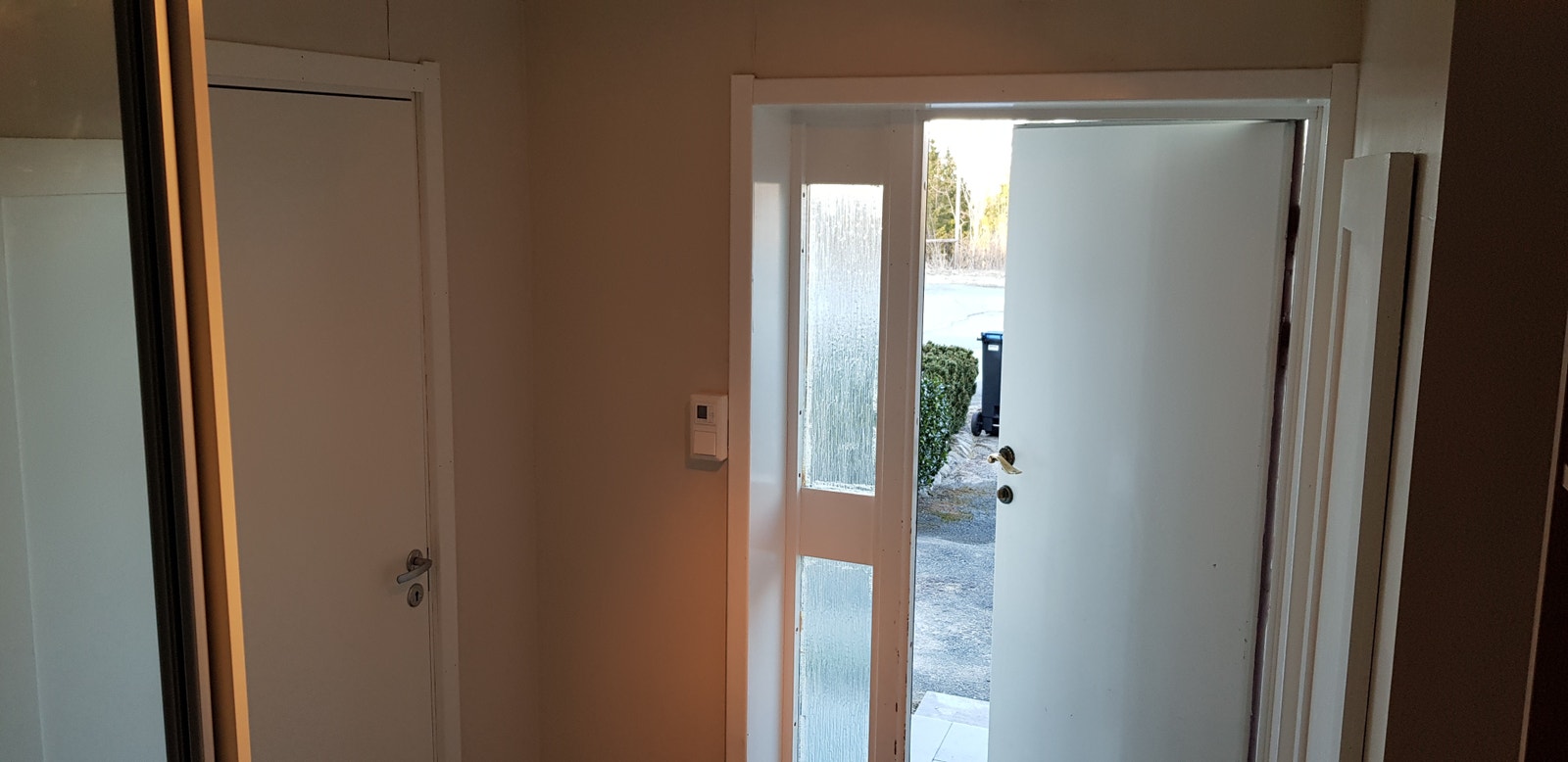 Utgang fra entreen. Galleribilde