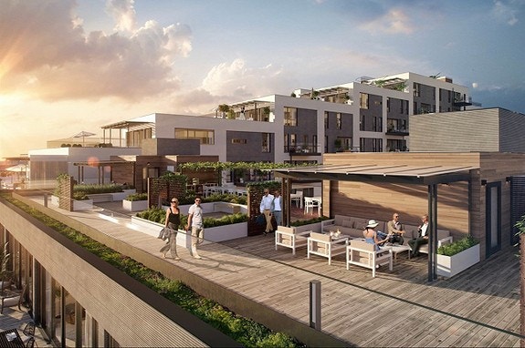 Takterrasse i 8. etg (illustrationsbilde fra utbyggers prospekt) Galleribilde