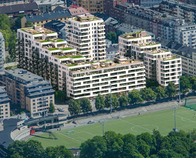 Middelthunet, oversiktsbilde (illustrationsbilde fra utbyggers prospekt) Galleribilde