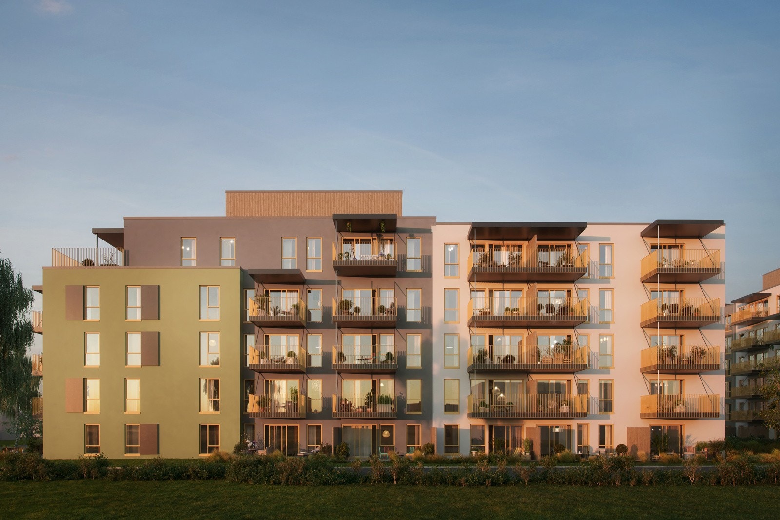 Asper hageby bygg B Galleribilde