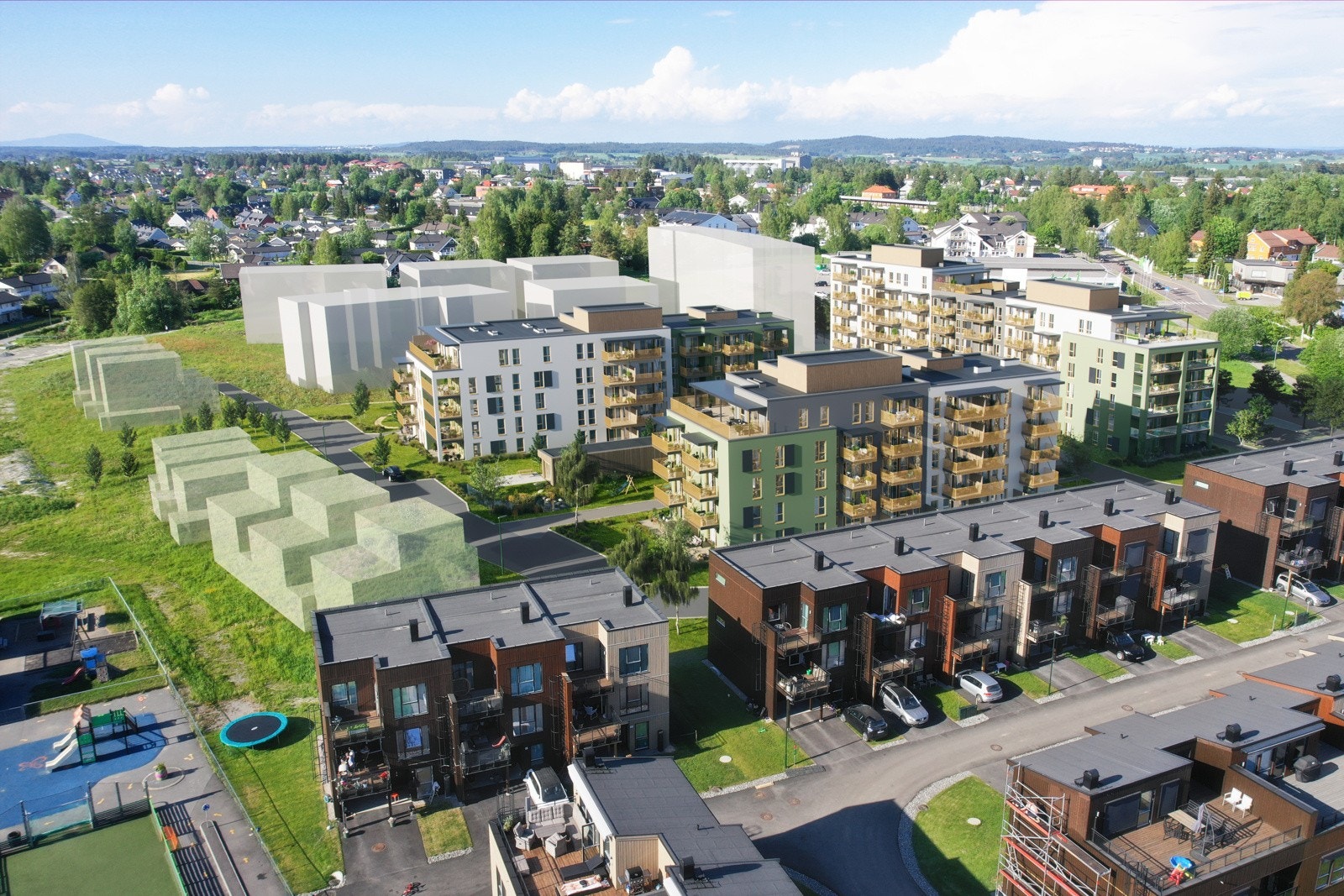 Asper hageby Galleribilde