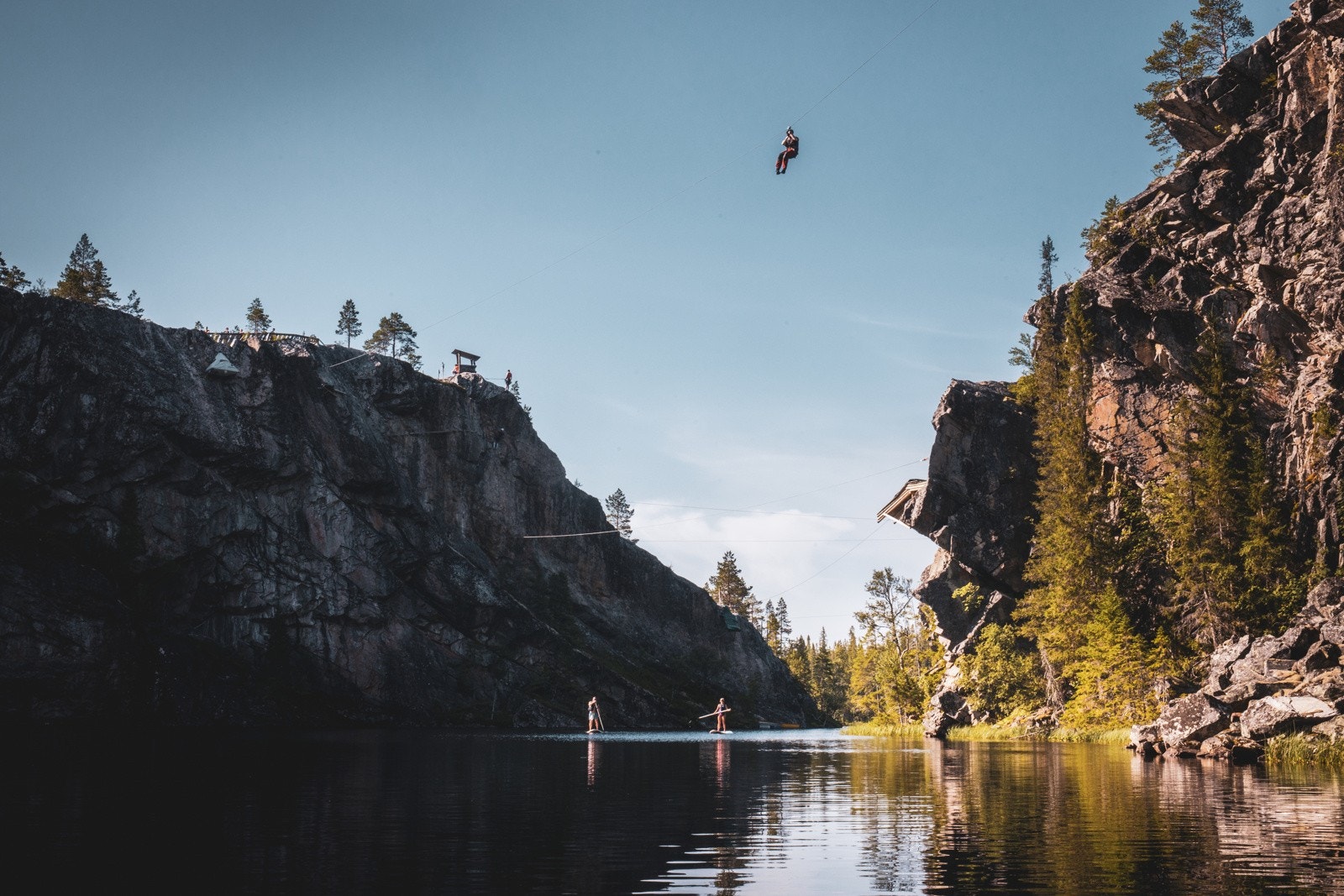 I gangavstand fra Teveltunet ligger Rypetoppen Adventurepark. Galleribilde