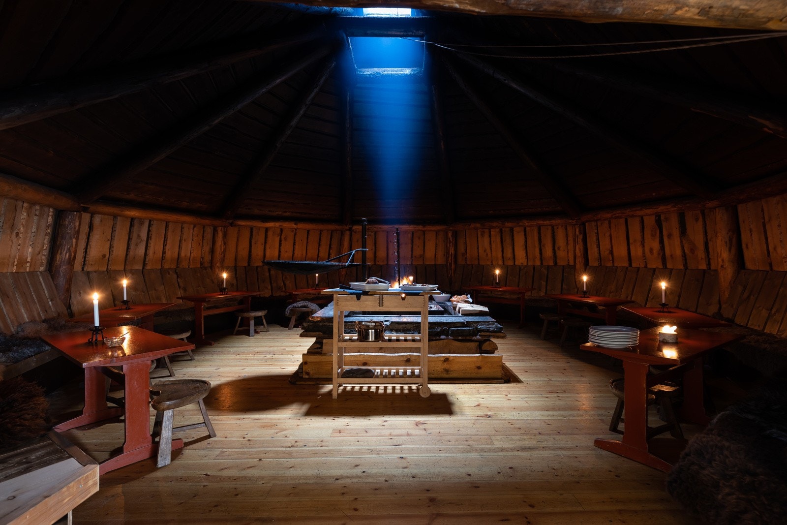 Gamma kan dekke på til mange personer og kan bookes. Galleribilde