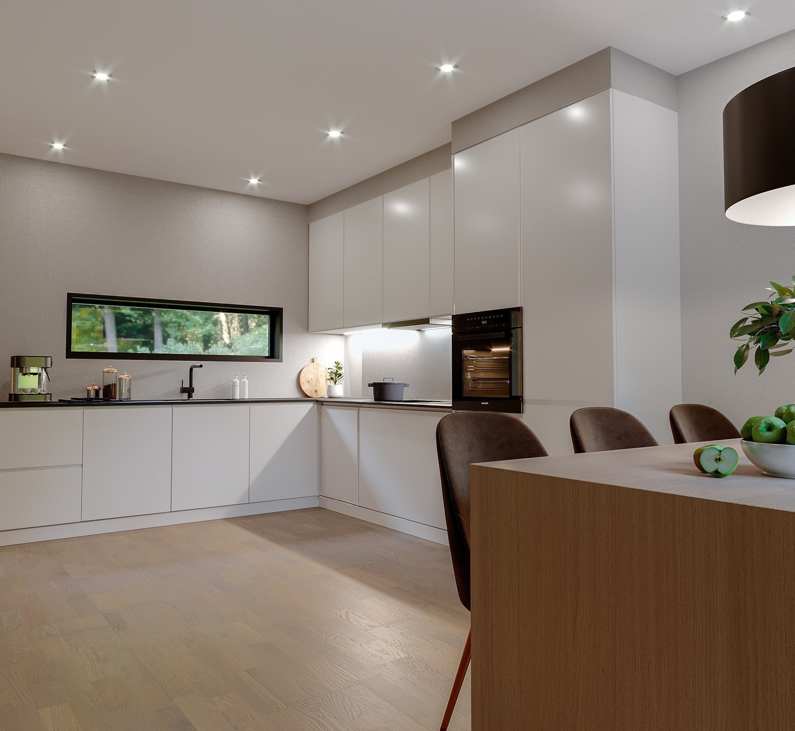 Eksempel på kjøkken levert fra vår kjøkkenleverandør Galleribilde