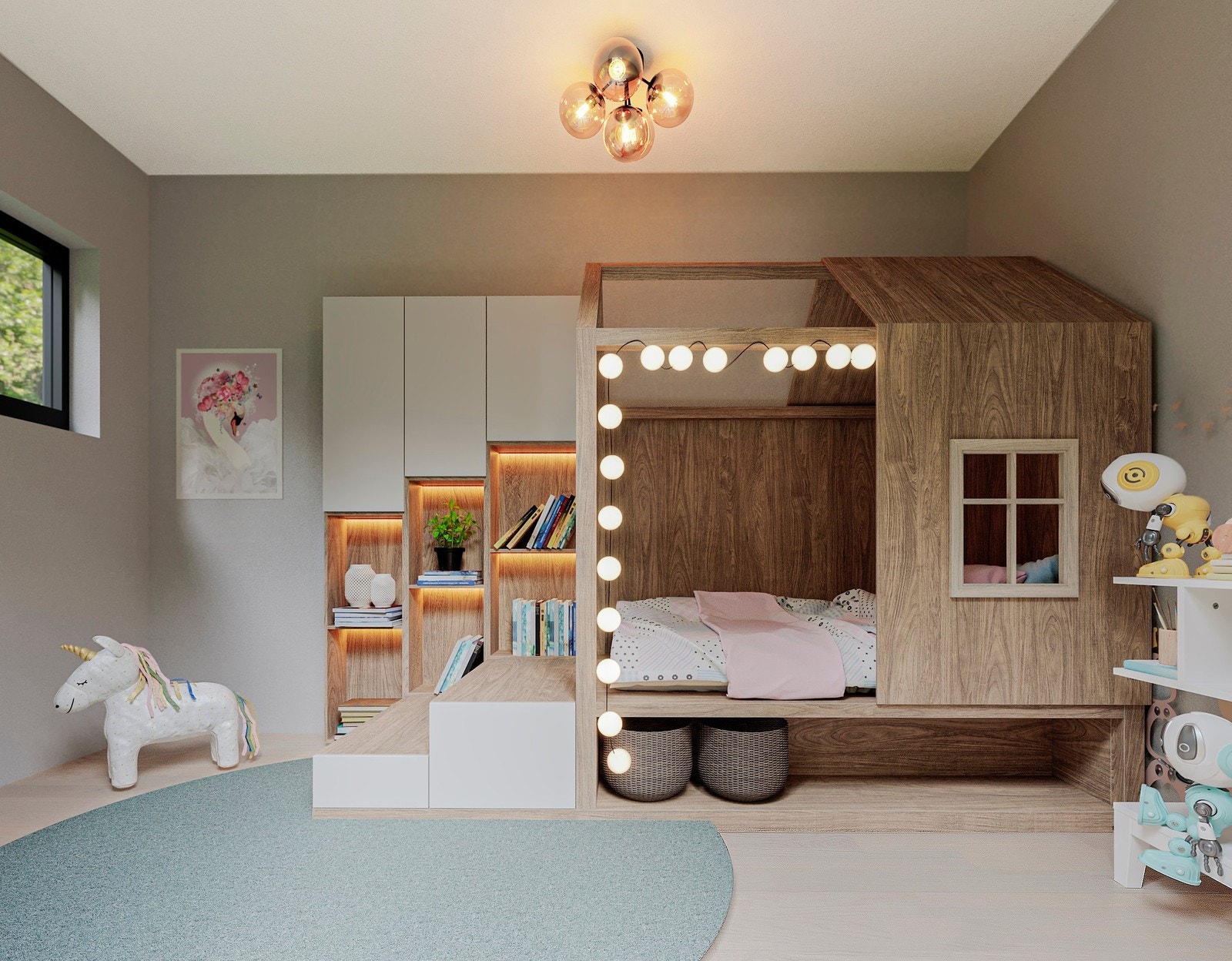 Soverom 2 i 1.etasje Galleribilde