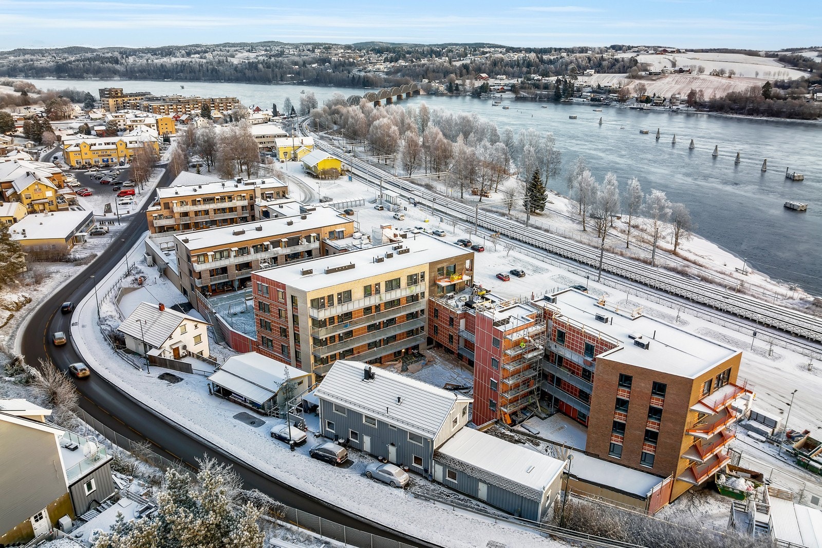 Oversikt over byggene Galleribilde