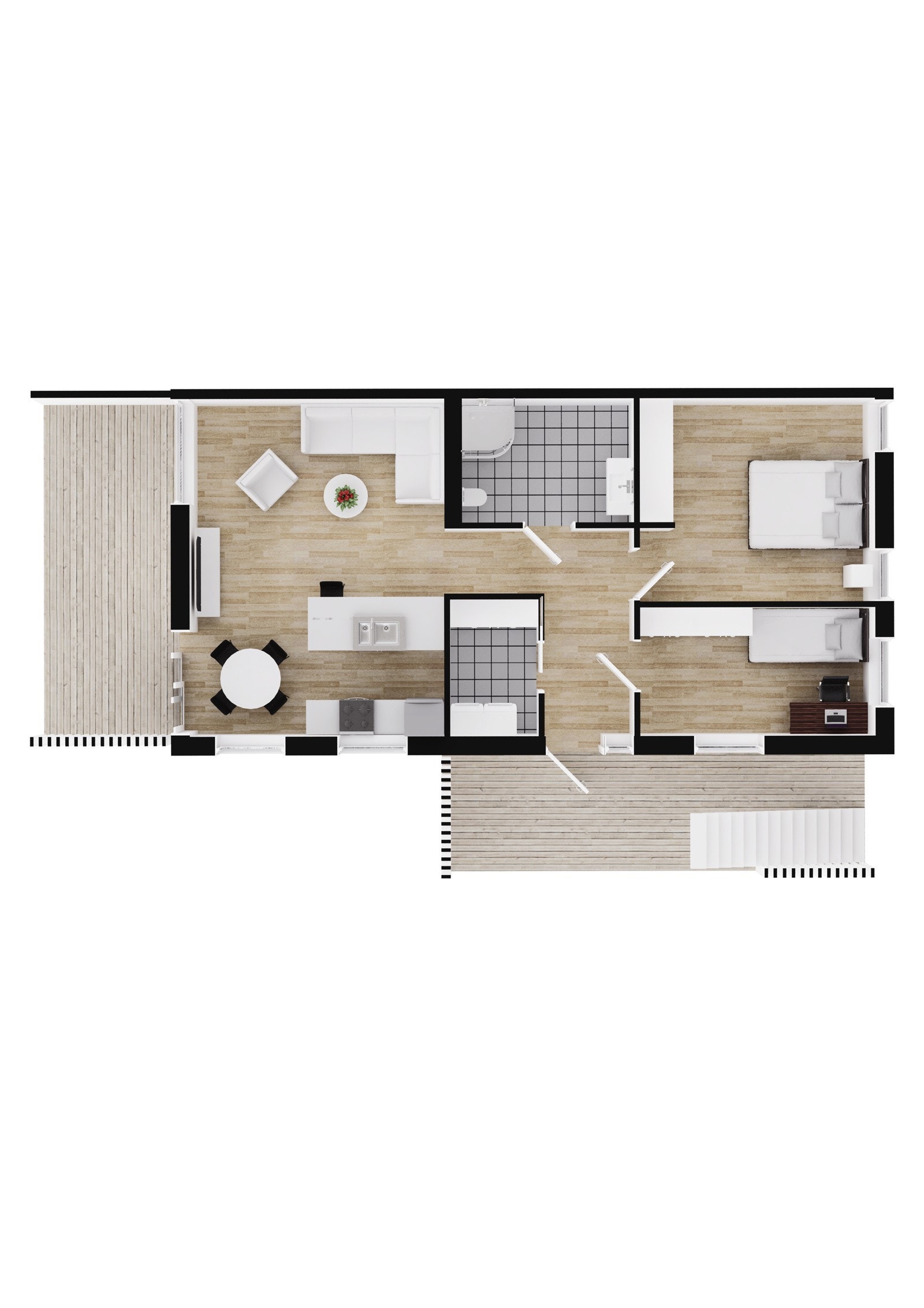 Plantegning 1.etg - 10E og 10I Galleribilde