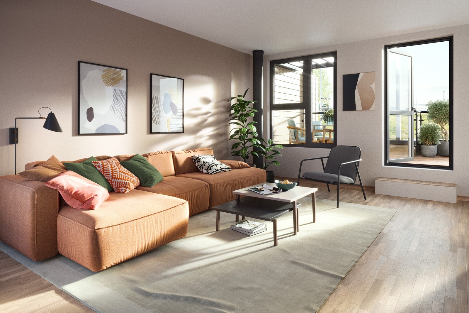 Stue hus 1-14 Galleribilde