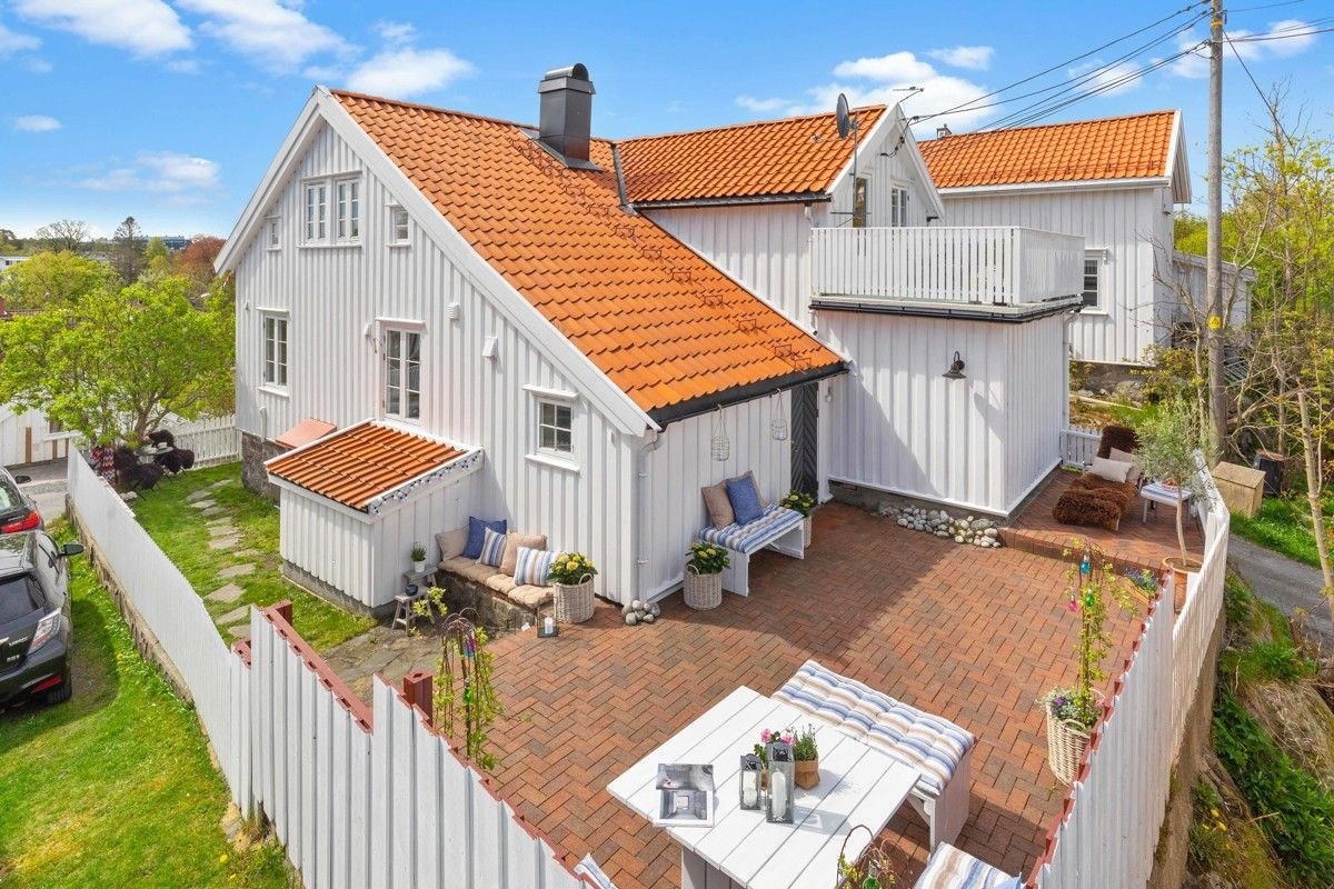 Fantastisk uteområde med grill Galleribilde