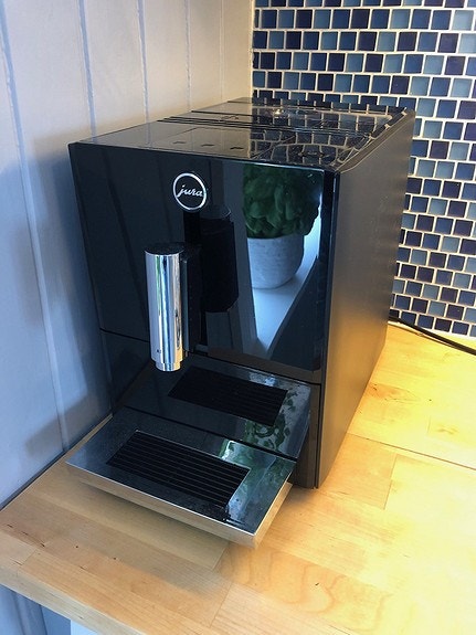Jura kaffemaskin følger med Galleribilde