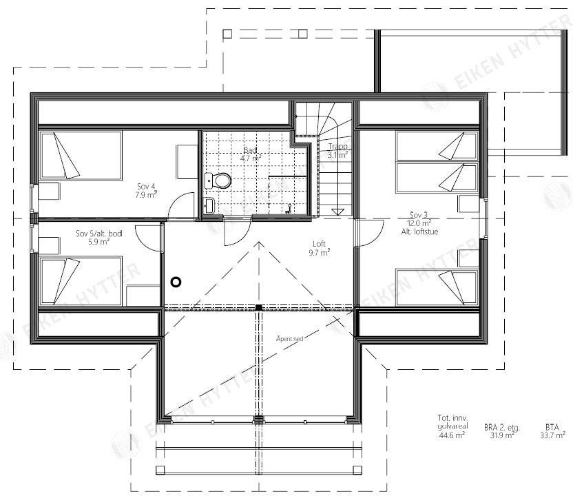 Plan 2. etg Galleribilde
