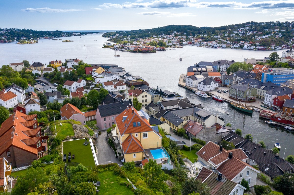 En unik boligeiendom i hjertet av Arendal sentrum Galleribilde