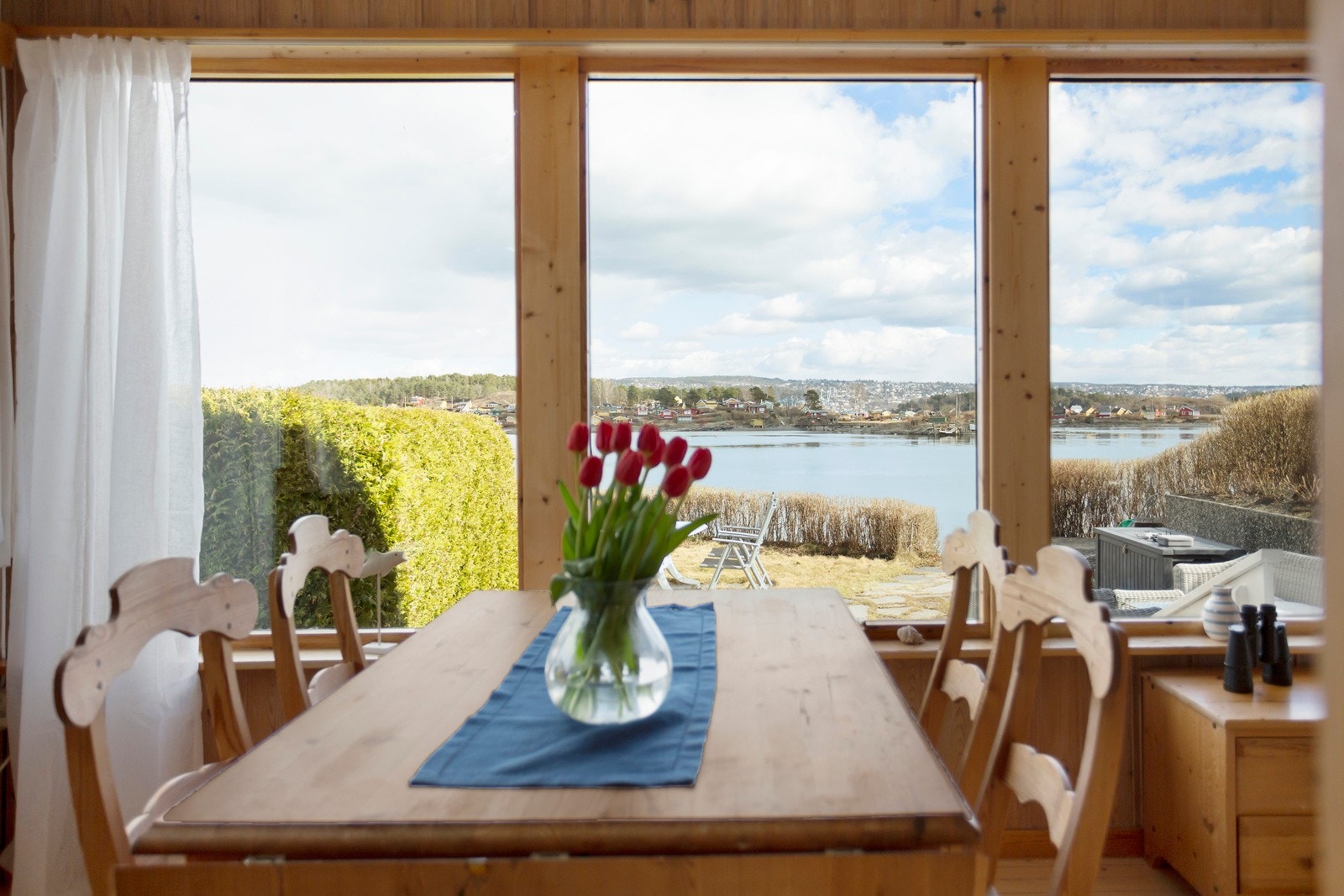 Fin utsikt fra stuen Galleribilde