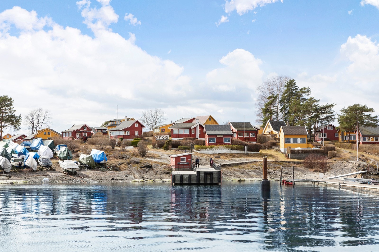 Ankomst til Nakholmen Galleribilde