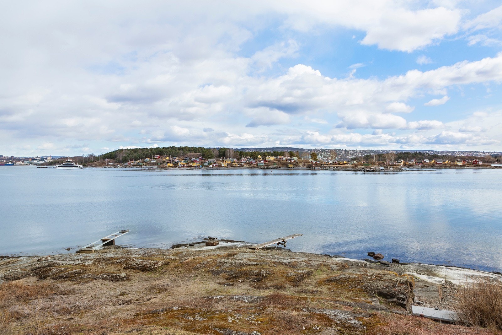 Utsikt frea eiendommen Galleribilde