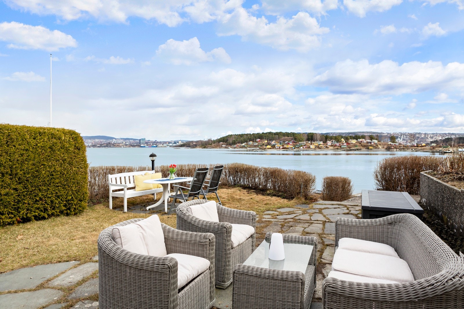 Maksimal god utsikt fra terrassen Galleribilde