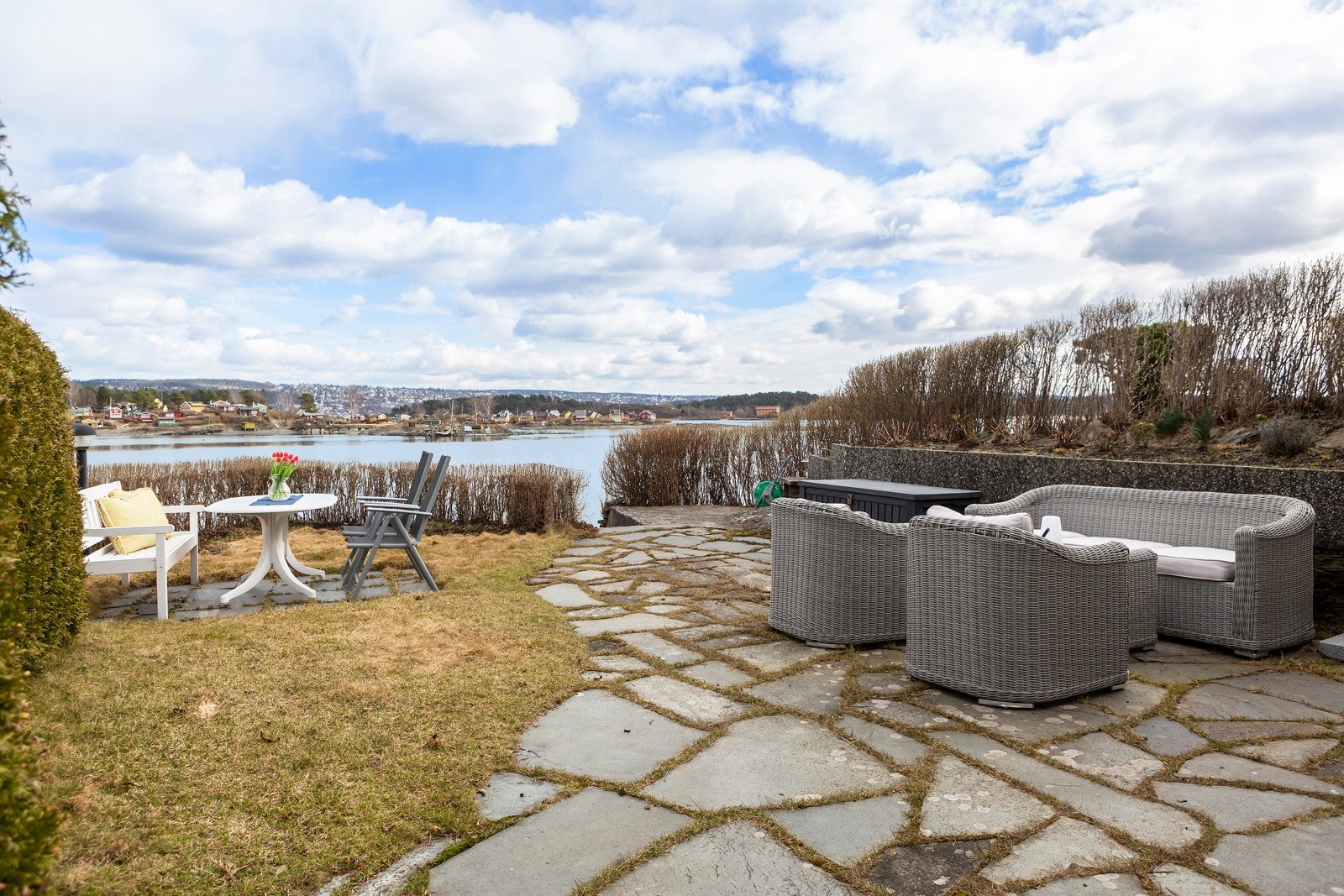 Fra terrassen Galleribilde