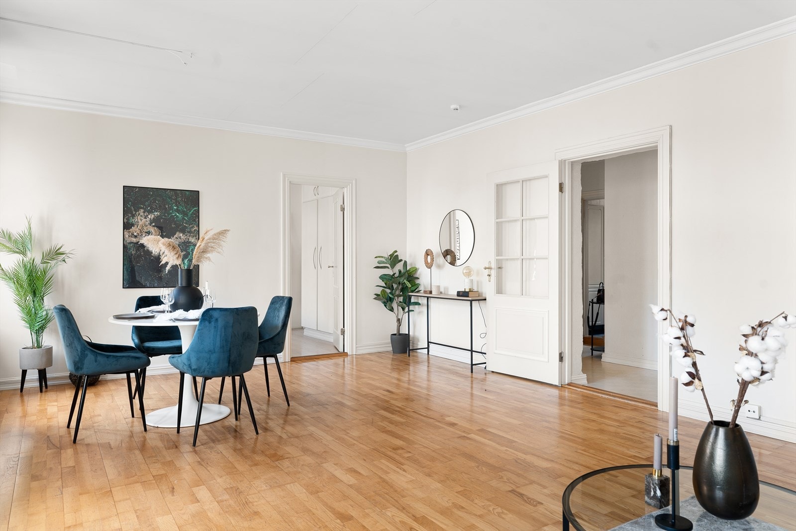 Leiligheten har en gjennomgående og arealeffektiv planløsning Galleribilde