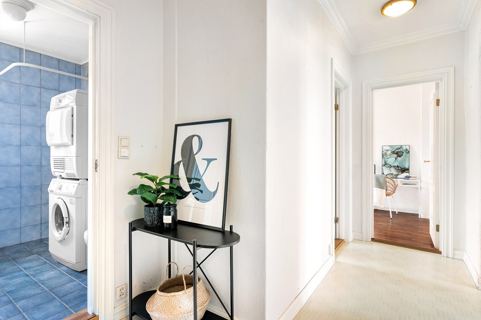 Leiligheten har en praktisk og arealeffektiv planløsning Galleribilde