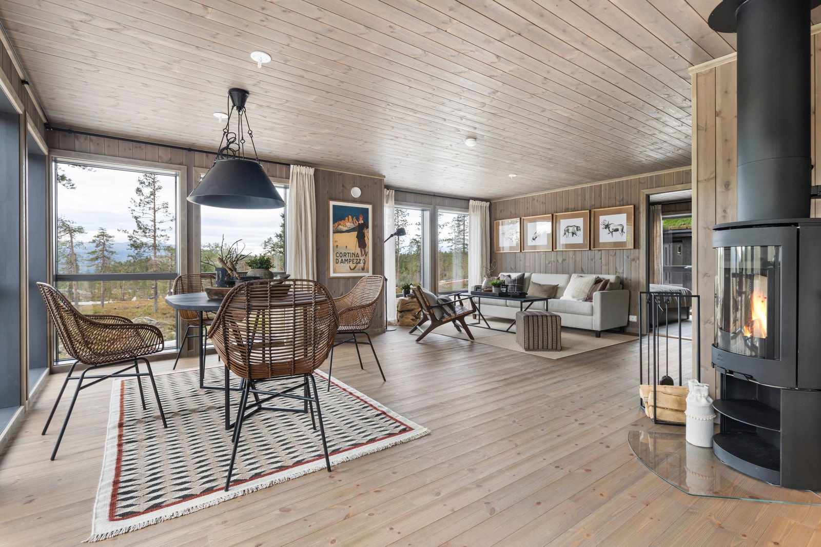 Bilde av tilsvarende hytte Galleribilde