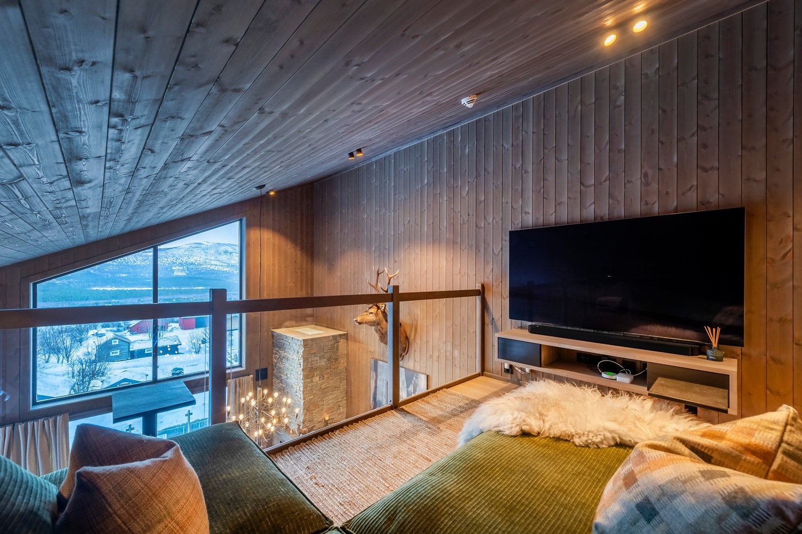 Loftsetasjen er på 28 kvm. Galleribilde