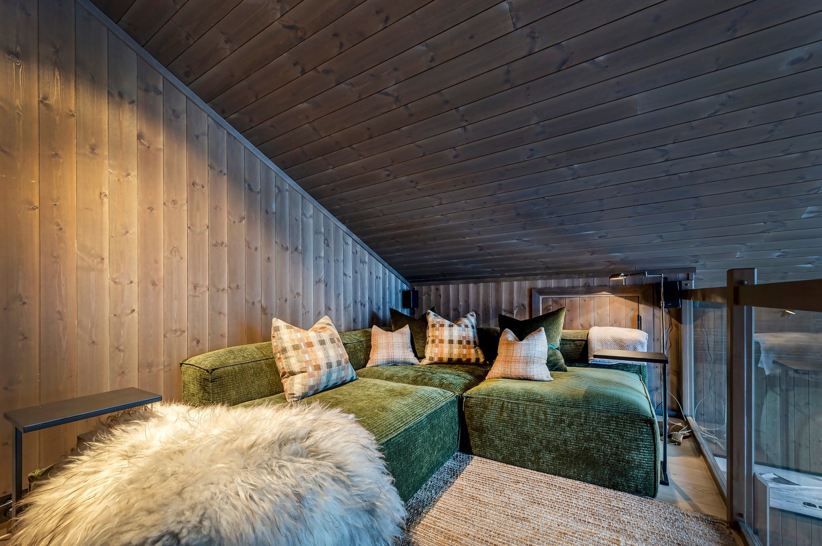 TV- stuen er på 7,4 kvm. Galleribilde