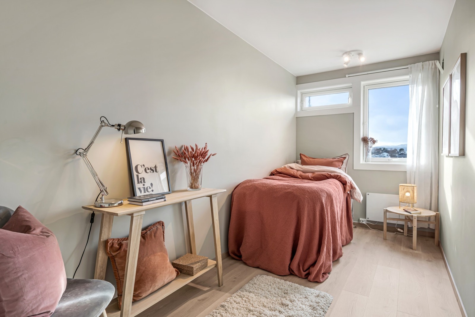 Soverom 3 er på ca. 9 kvm. Galleribilde