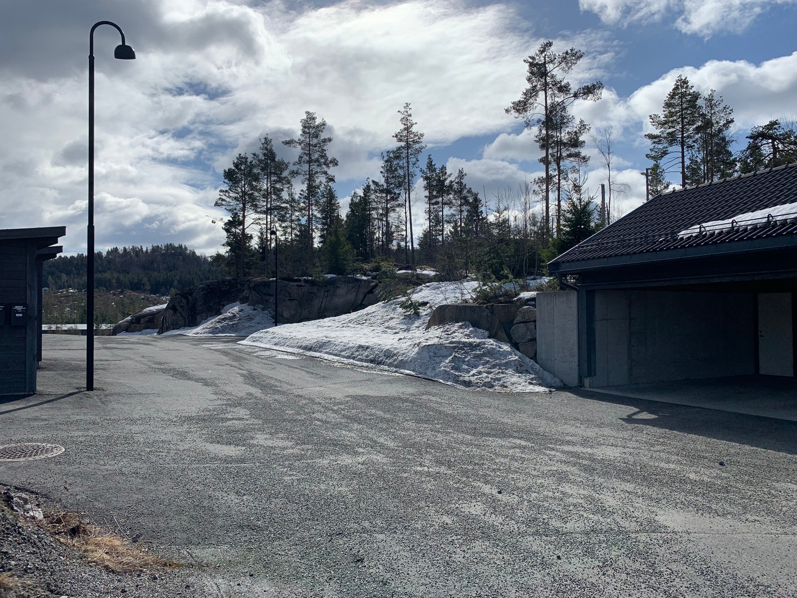 Området ligger på høyre side Galleribilde