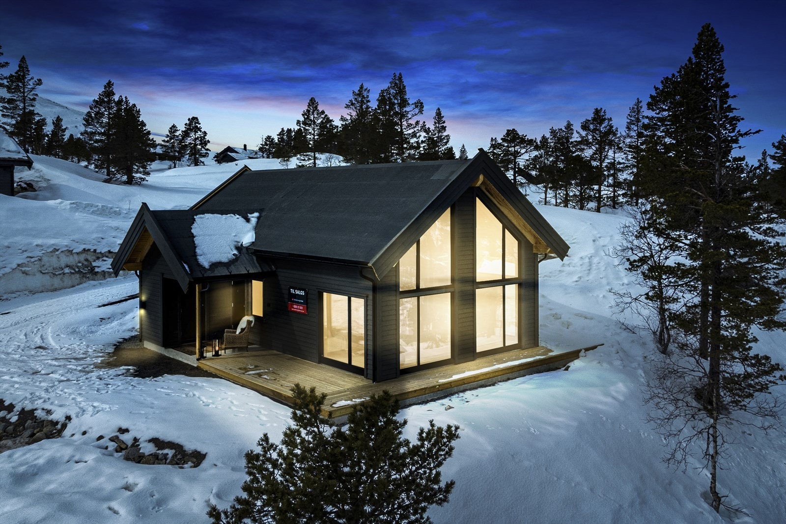 Eiendomsmegler Vest v/Sturla Nødtvedt presenterer nøkkelklar hytte på Seljestad! Galleribilde