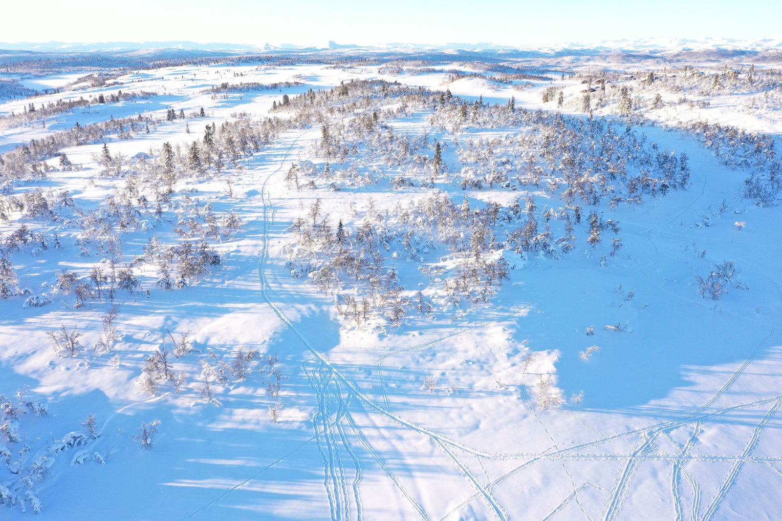 Idylliske Ølsjølitoppen på Lenningen i Valdres Galleribilde