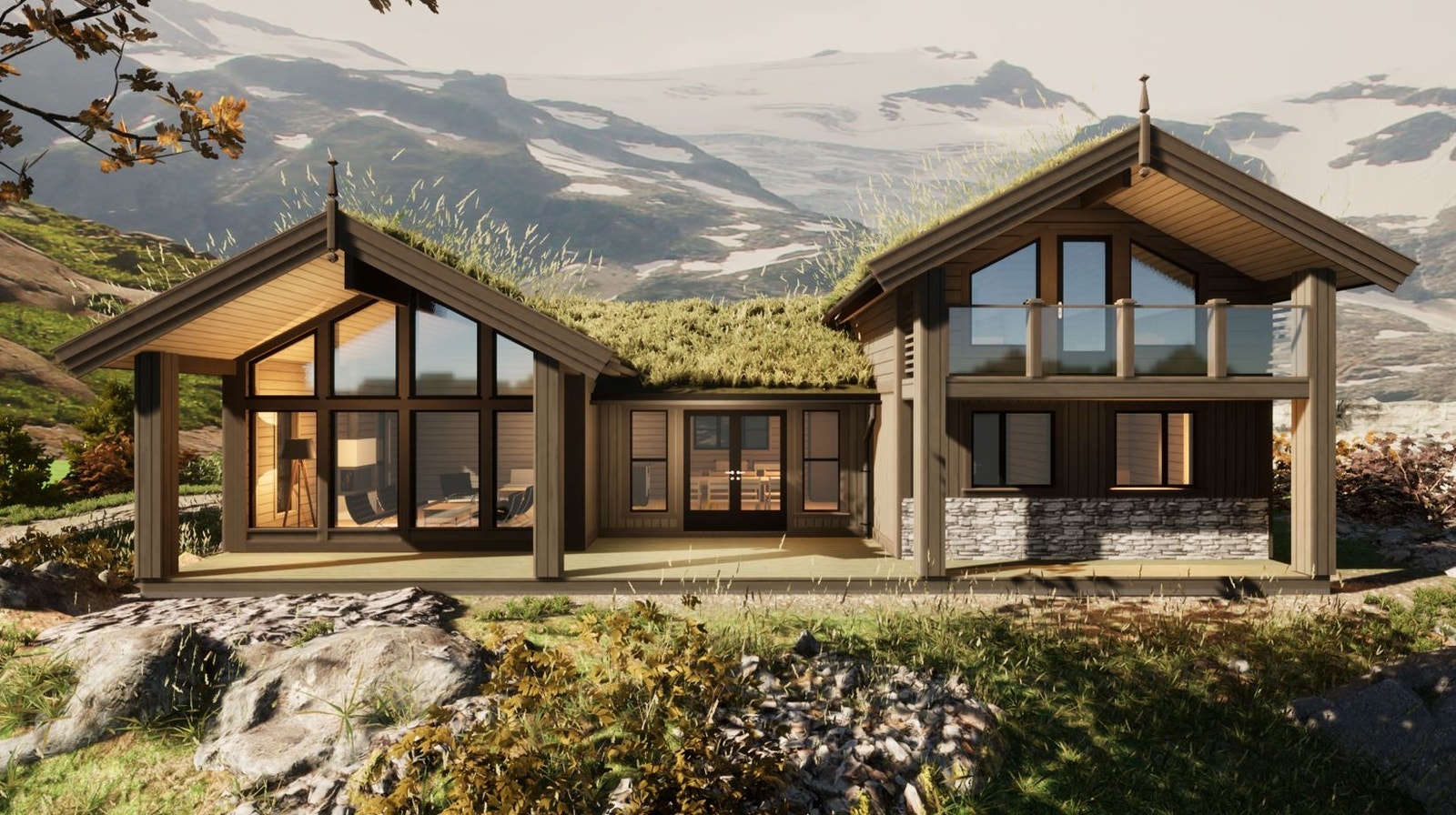 Skogstjerne hytte som kan tilpasses dine ønsker (kostnadsfri tegnetilpasning) Galleribilde