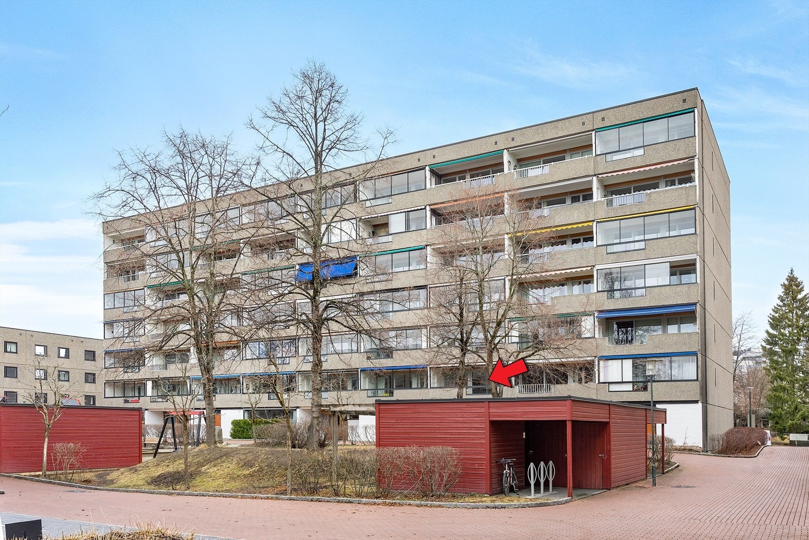 Fasade og felles utearealer Galleribilde