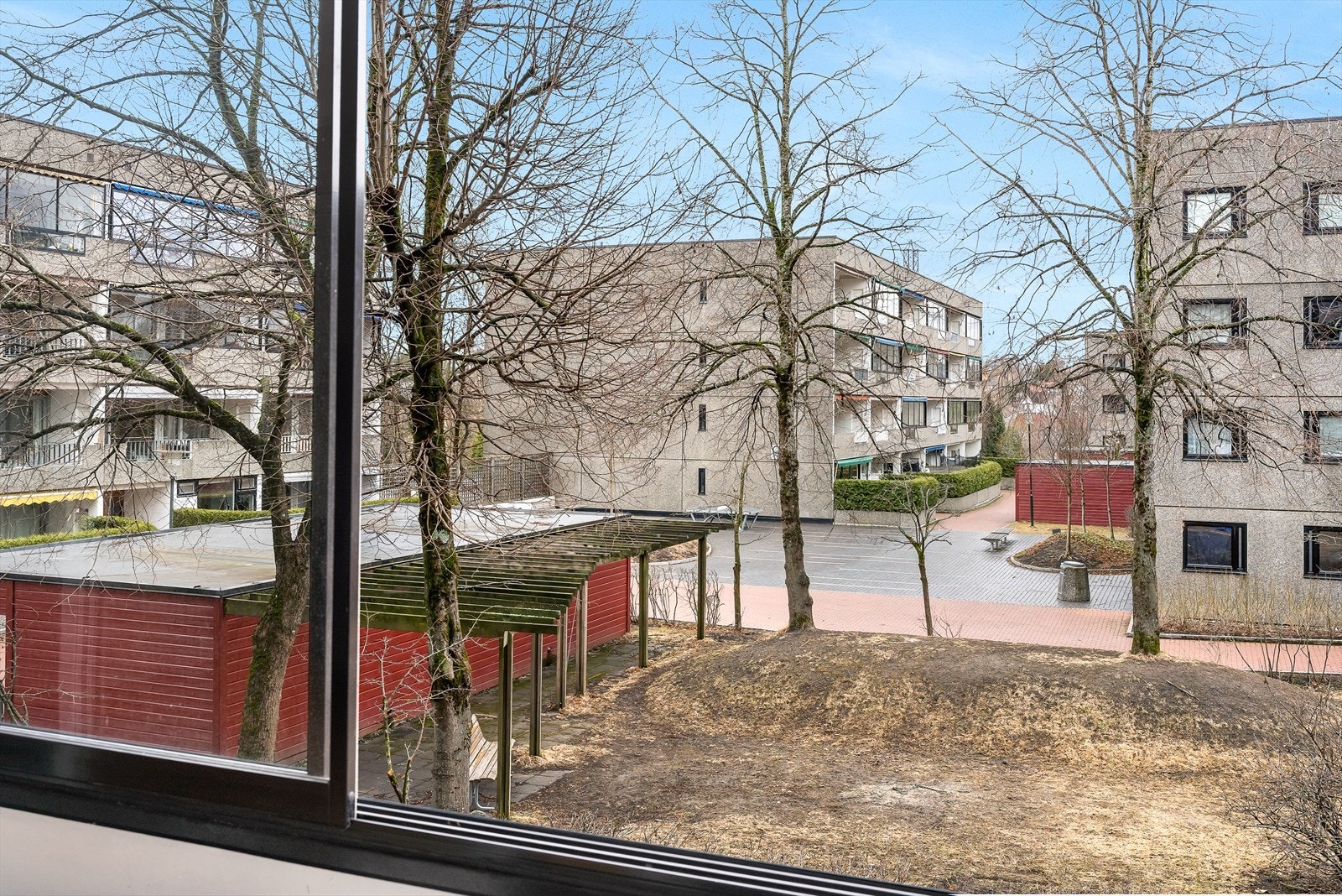 En ekstra bonus av innglassingen er at den reduserer støy som kan komme fra utsiden også. Galleribilde