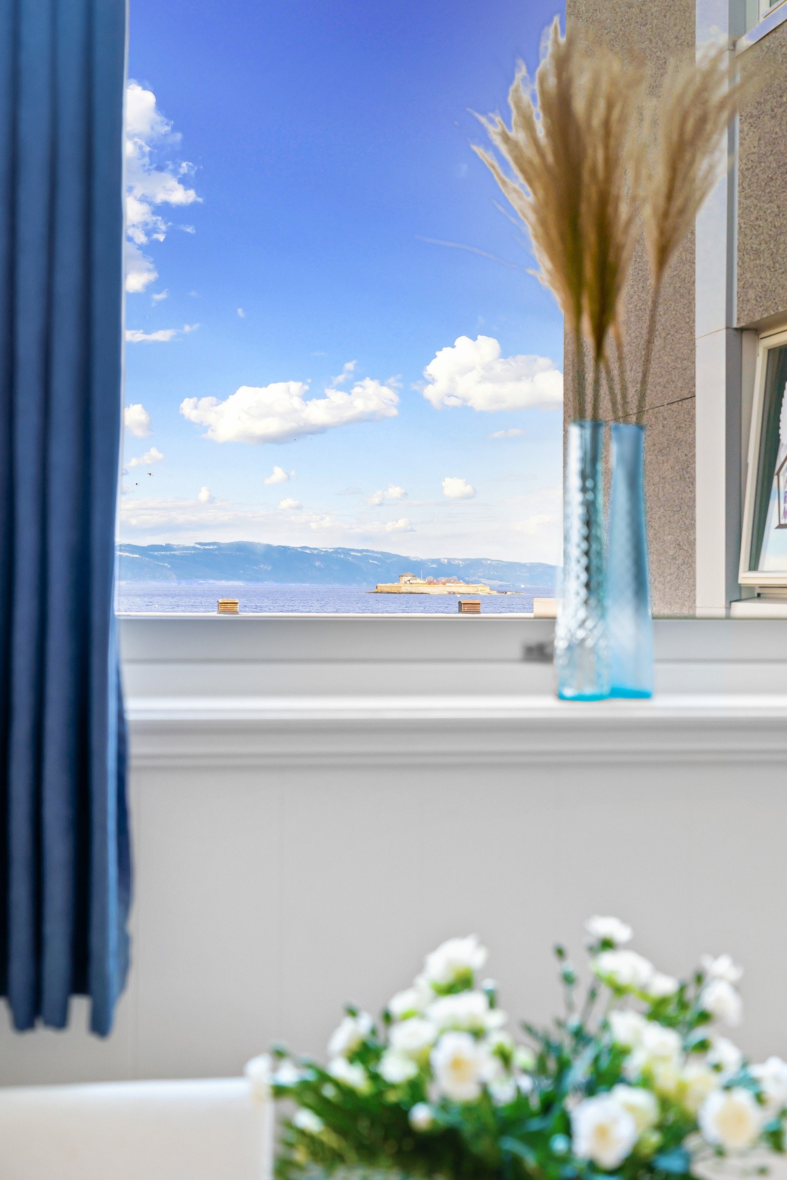 Her kan du også nyte en utmerket fjordutsikt Galleribilde