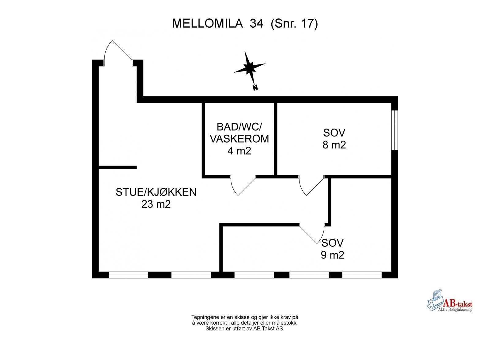 Planskisse Galleribilde