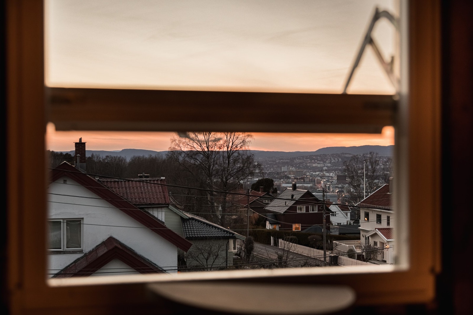Vakre solnedganger. Galleribilde