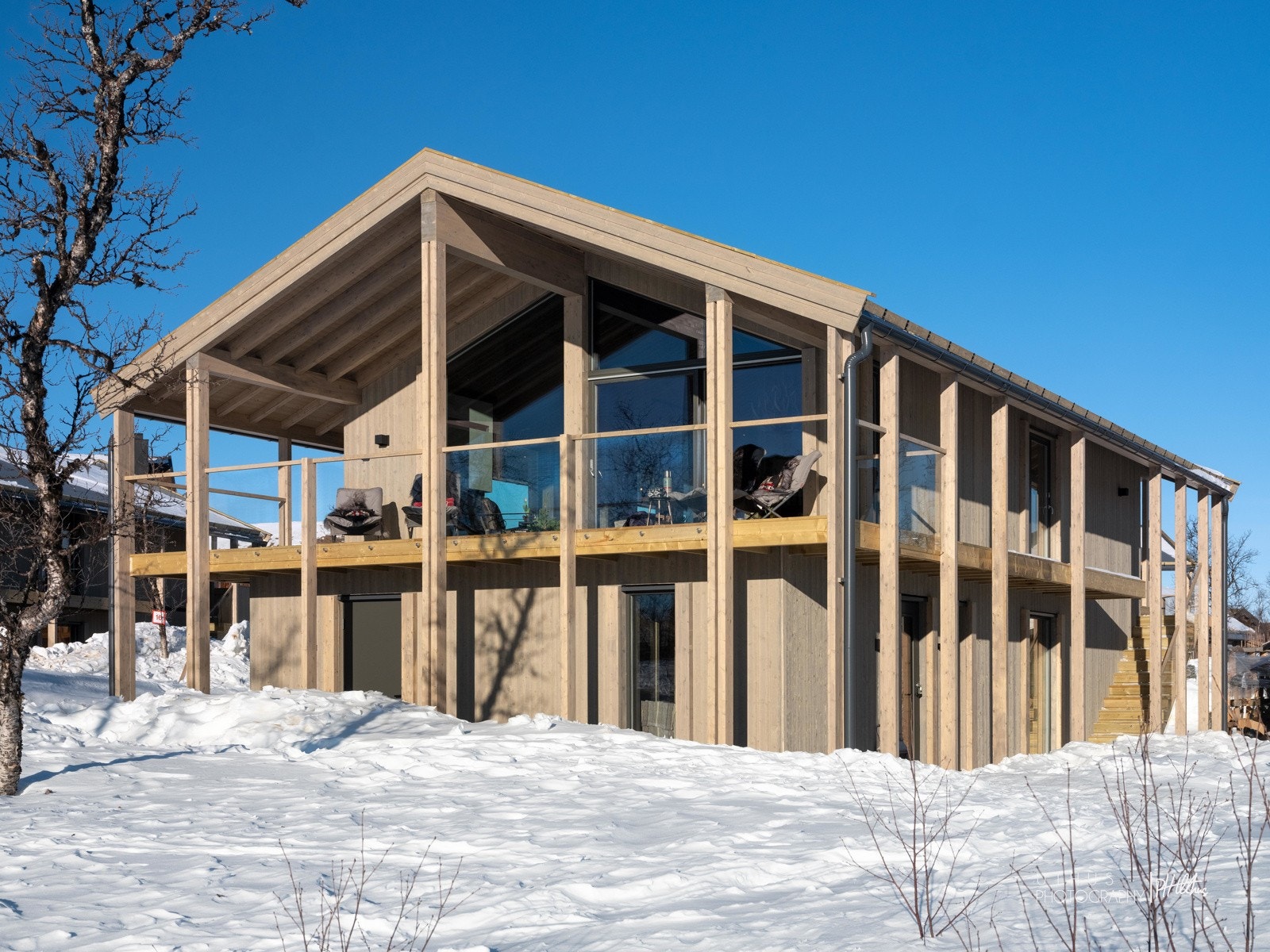 Bilde er fra lignende Skuehytte i område. Avvik på fargenyanser, takvinkel osv kan avvike. Galleribilde