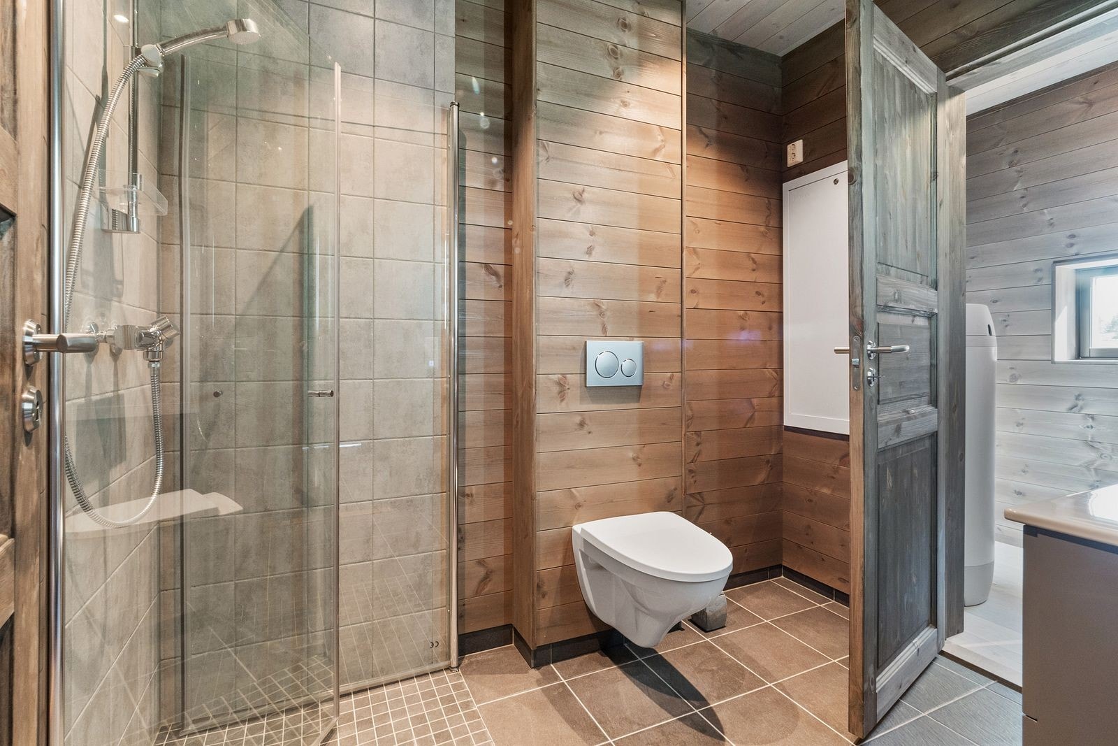 Foto fra ferdigstilt hus på Kvitplassen, her fra leilighet på 89 kvm av type 2. Galleribilde