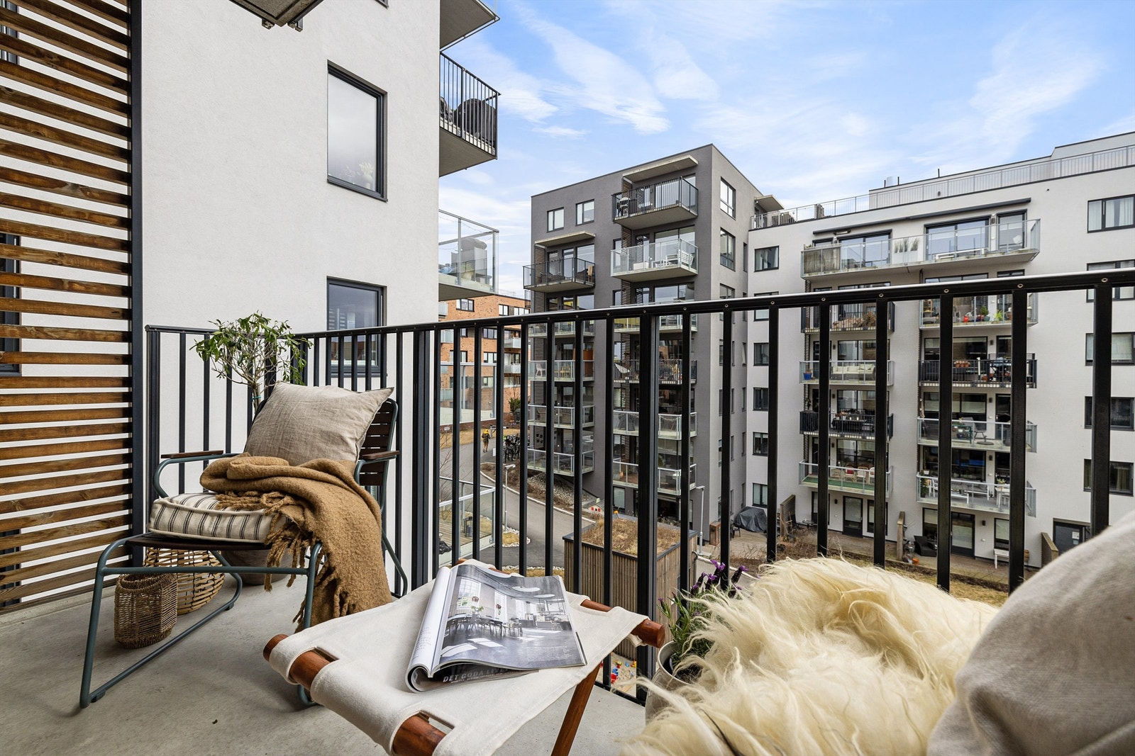 Her får du morgen- og formiddagssolen Galleribilde