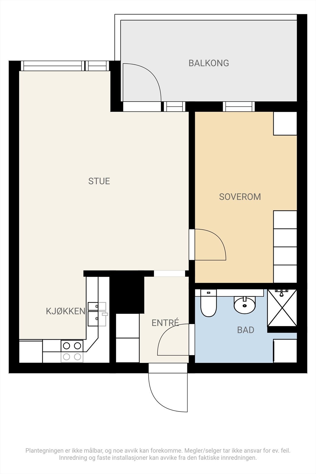 Plantegning. Galleribilde