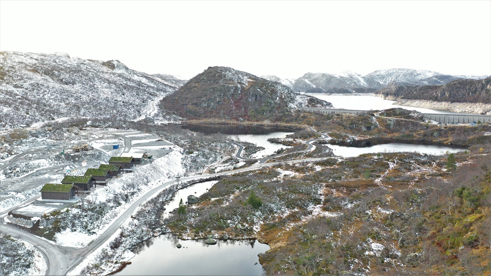 Oversiktsbilde felt - høst Galleribilde