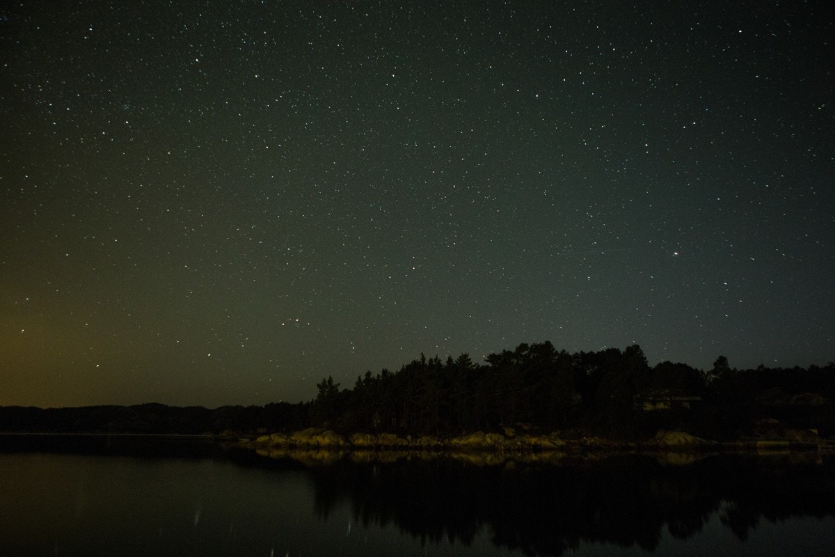 Stjernehimmel over Kråko, foto Jørn Olav Myhre Galleribilde