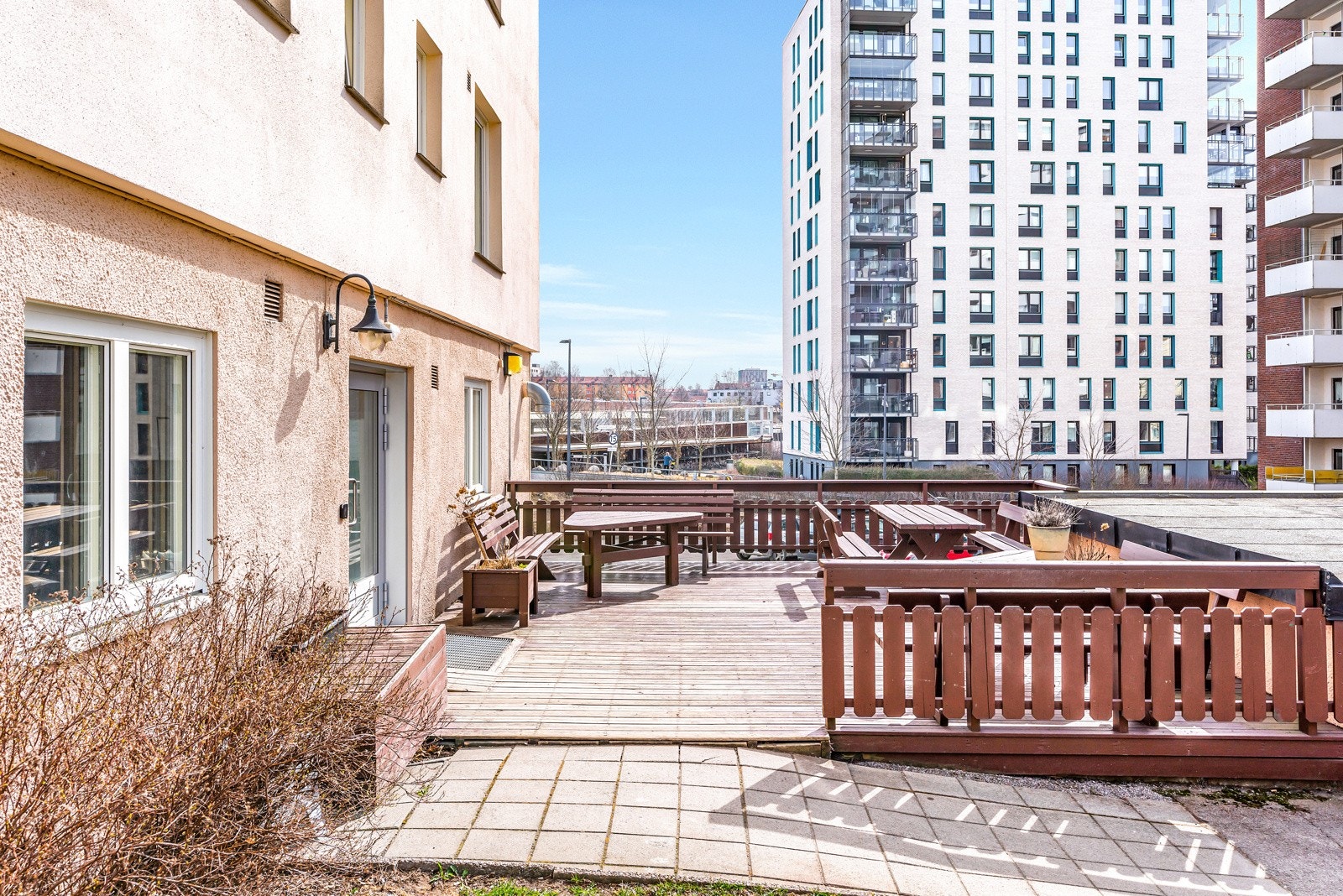 Borettslagets fellesområde. Galleribilde