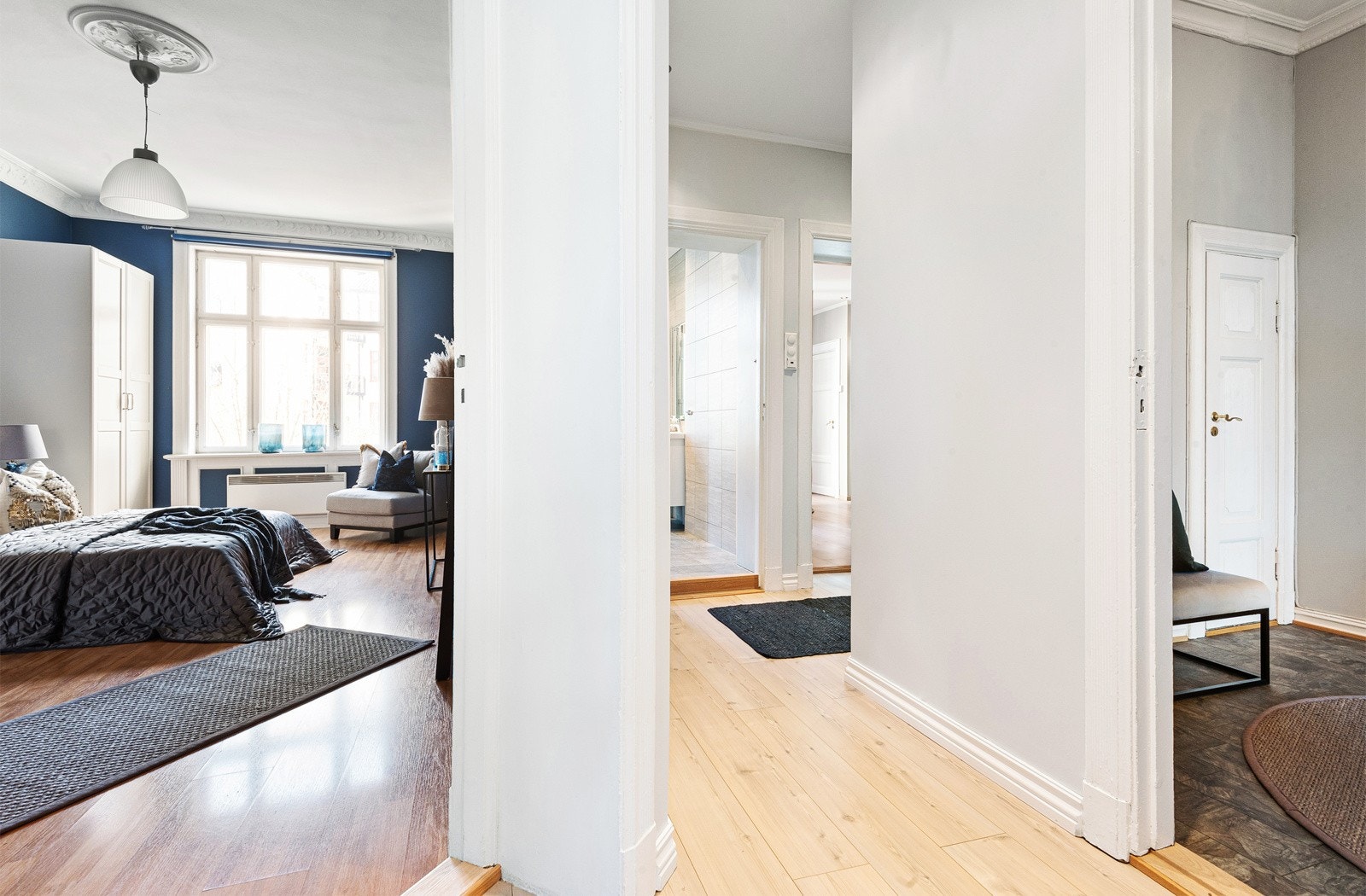 Lys og gjennomgående planløsning Galleribilde