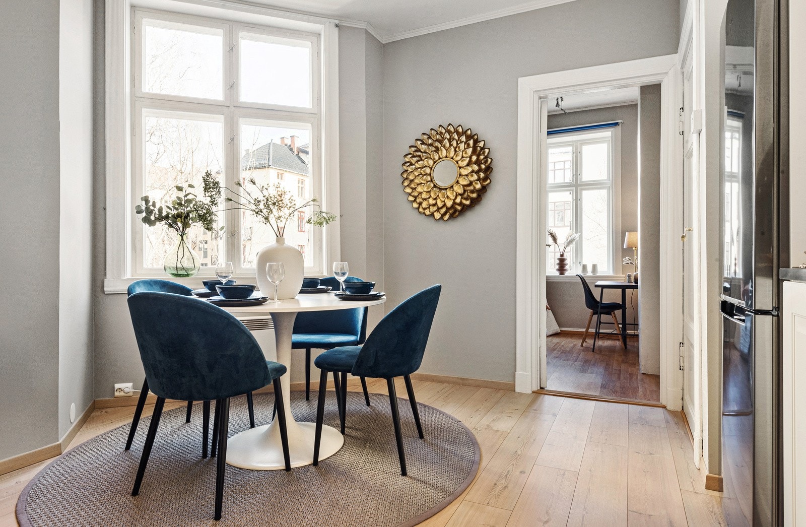 Spiseplass på kjøkken Galleribilde