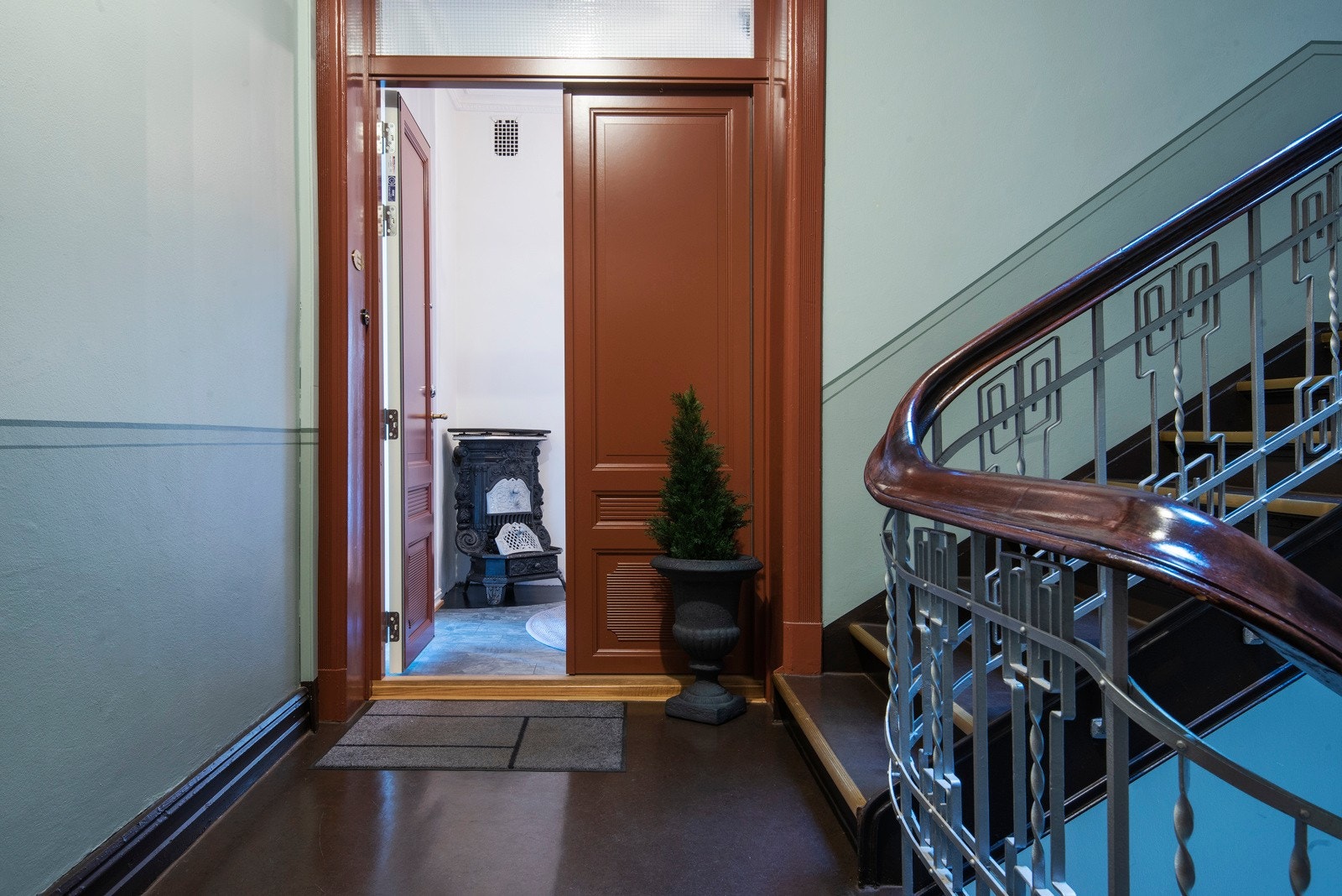 Representativt inngangsparti Galleribilde