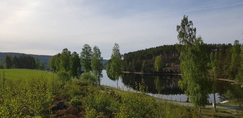 Området byr på flott turterreng sommer som vinder Galleribilde