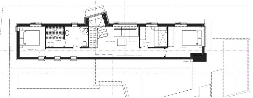 Det medfølger tegninger på hytte som har fått rammetillatelse. Galleribilde