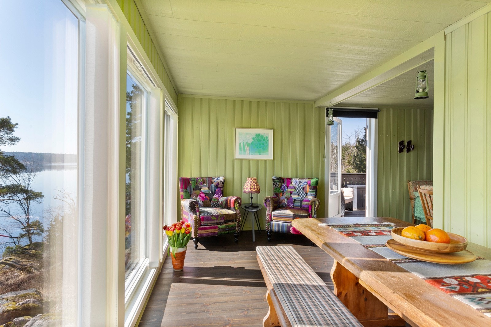 Hytten holder hyttestandard og er godt vedlikeholdt. Galleribilde